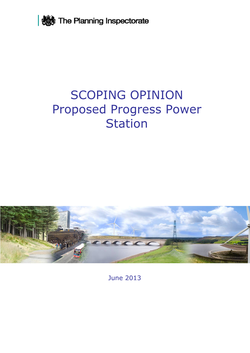 SCOPING OPINION Proposed Progress Power Station