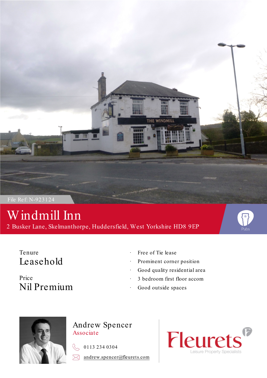 Windmill Inn, Skelmanthorpe N-923124