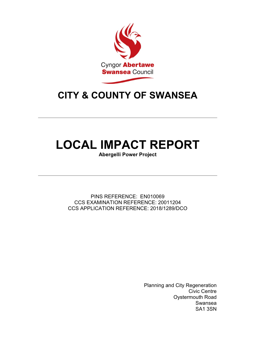 City & Council of Swansea
