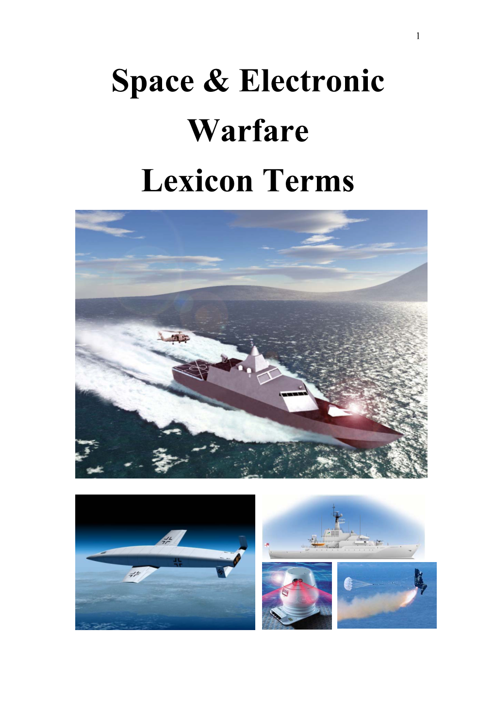 Space & Electronic Warfare Lexicon