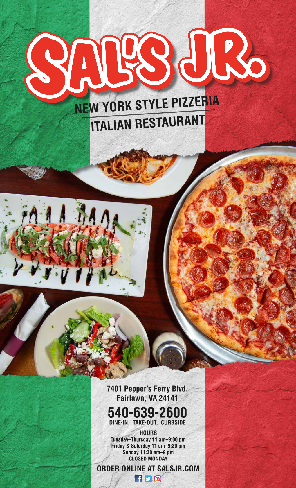 New York Style Pizzeria Italian Restaurant