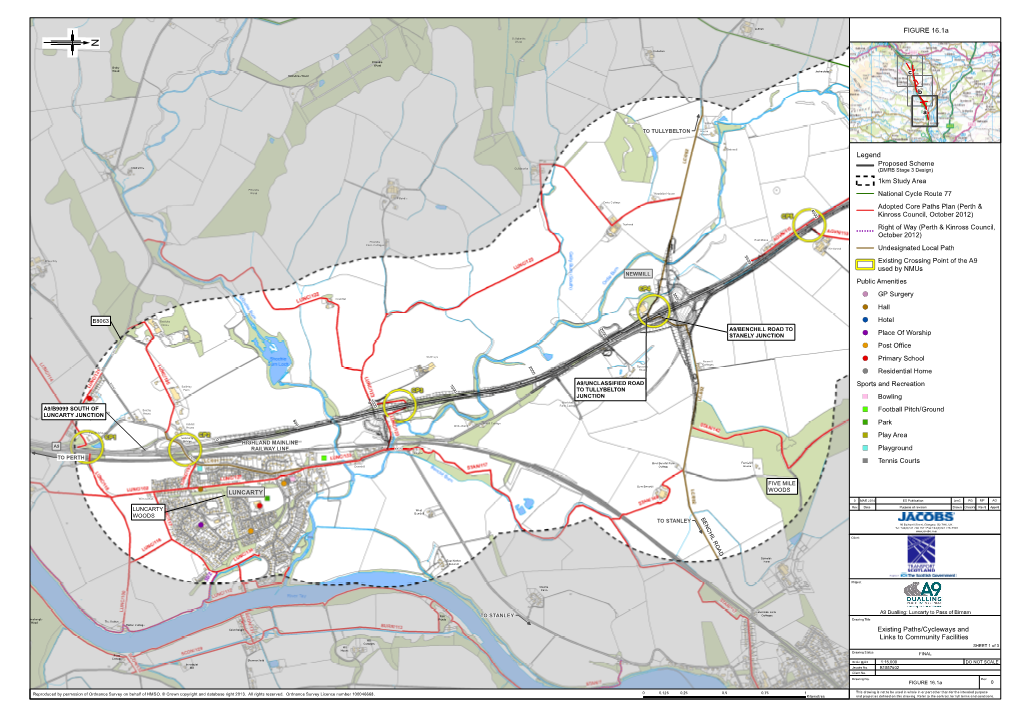 Existing Paths-Cycleways and Links to Community Facilities