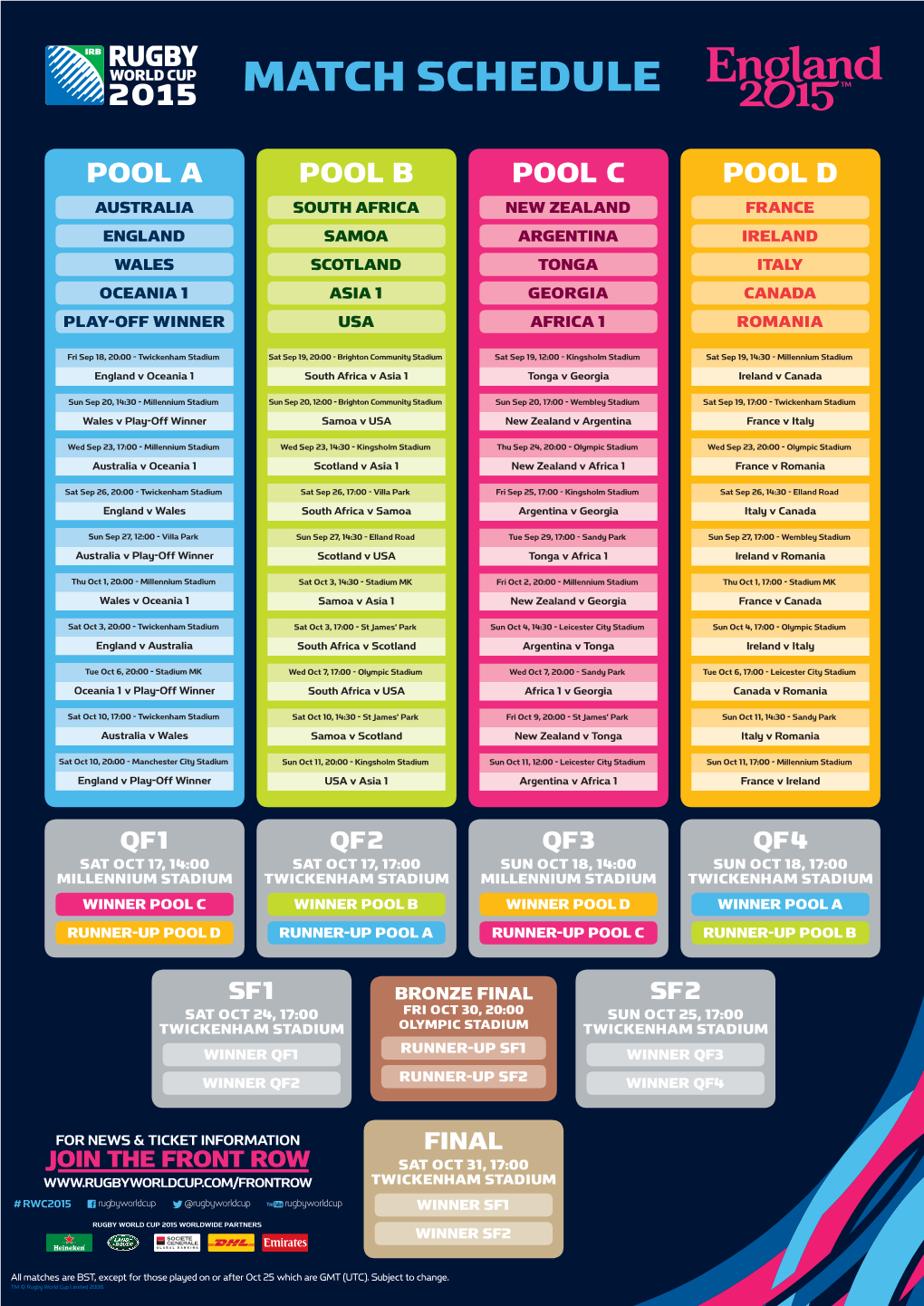 Match Schedule