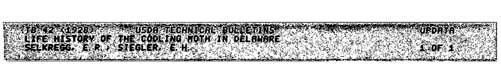 LIFE HISTORY of the CODLING MOTH in DELAWARE 3 Ulitil the Following Spring, While the Remainder Pass Successively Into Pupre Nnd Moths of the Second Brood