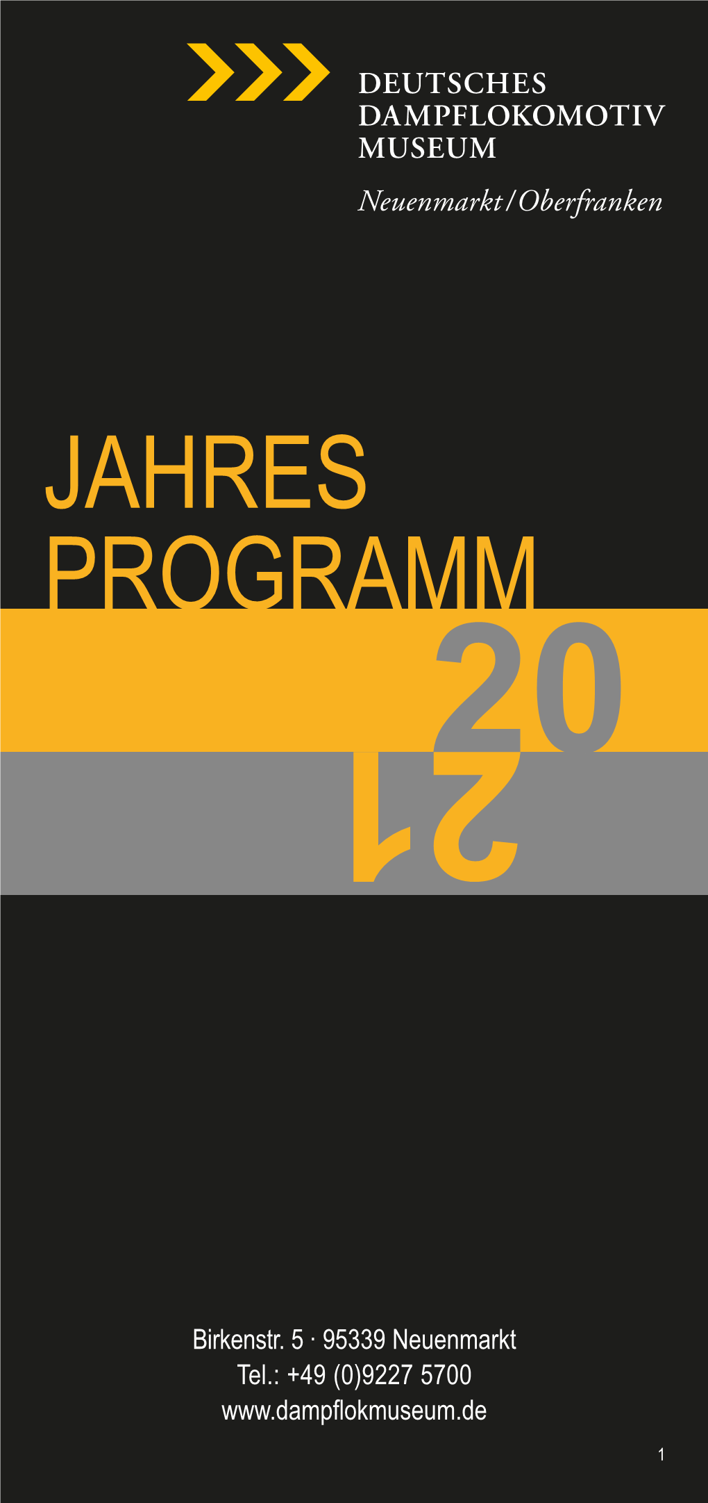 Jahresprogramm 2021