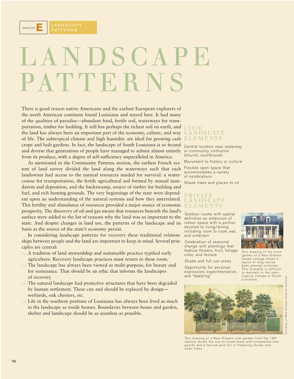 Louisiana Speaks Pattern Book Sections 10