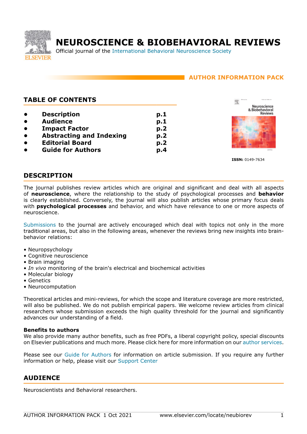 Neuroscience & Biobehavioral Reviews