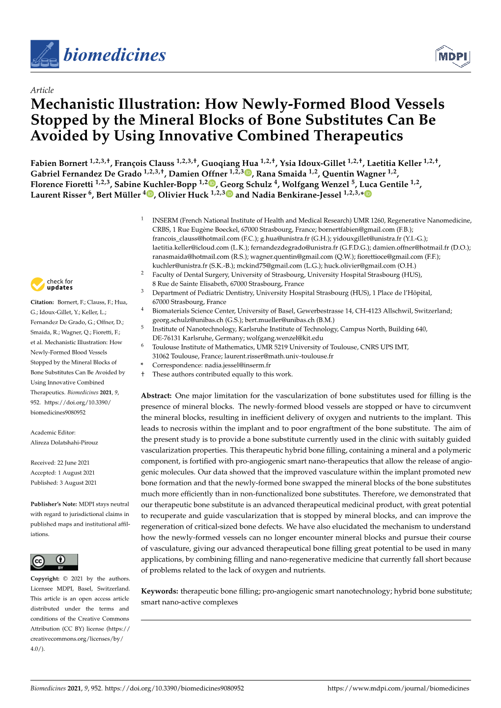 How Newly-Formed Blood Vessels Stopped by the Mineral Blocks of Bone Substitutes Can Be Avoided by Using Innovative Combined Therapeutics