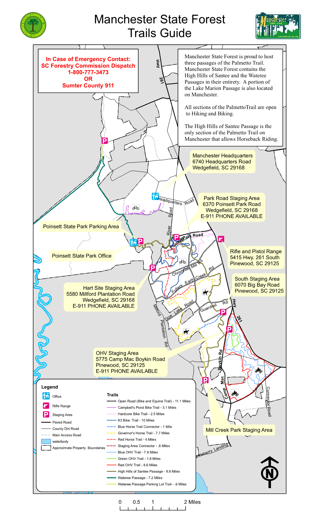 Manchester State Forest Trails Guide