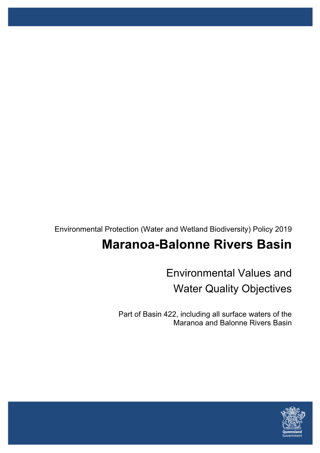 Maranoa-Balonne Rivers Basin