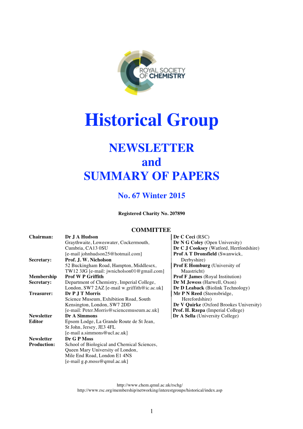 Historical Group