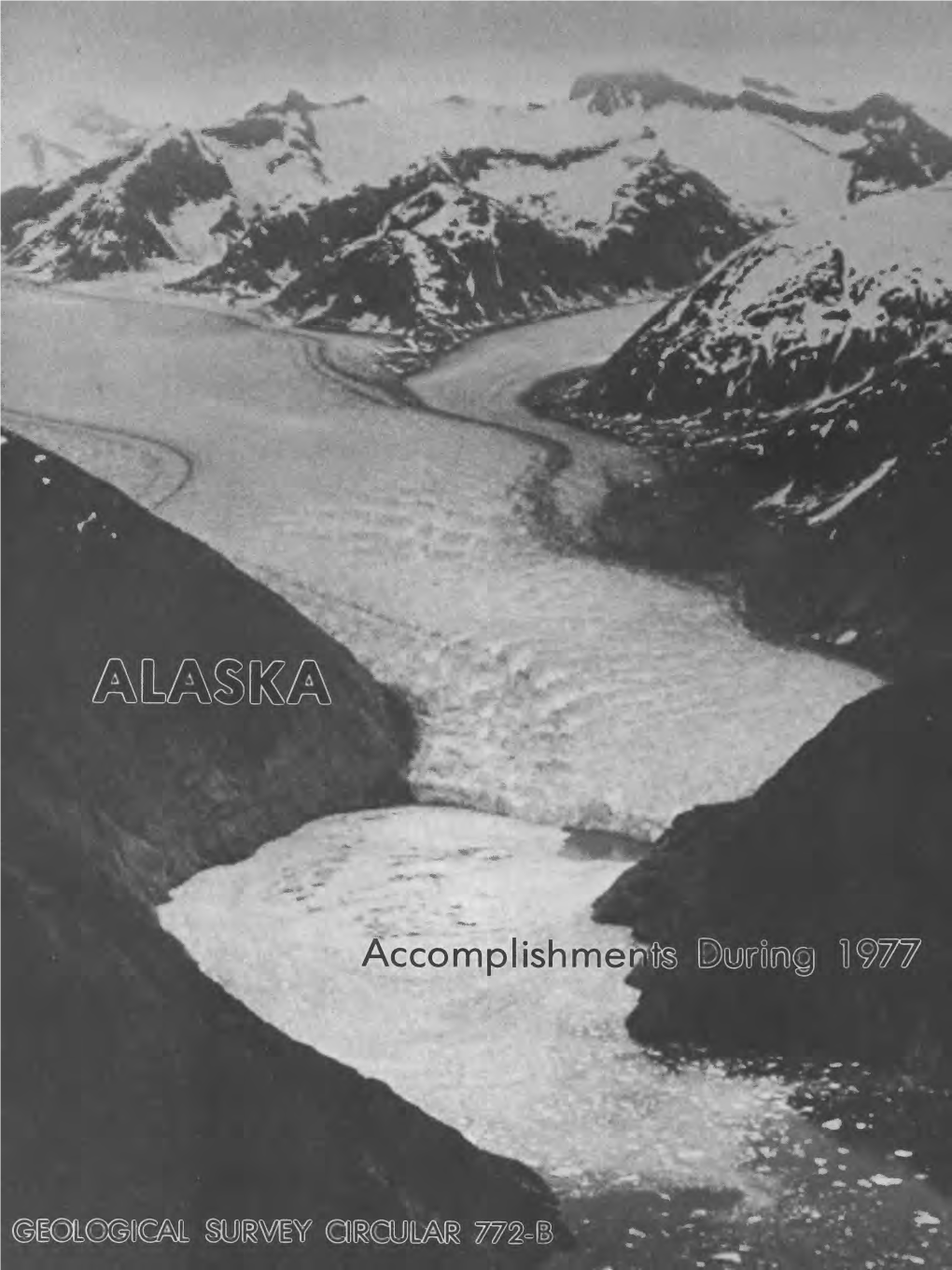 Accomplish Me Cover Photograph South Sawyer Glacier in Southeastern Alaska