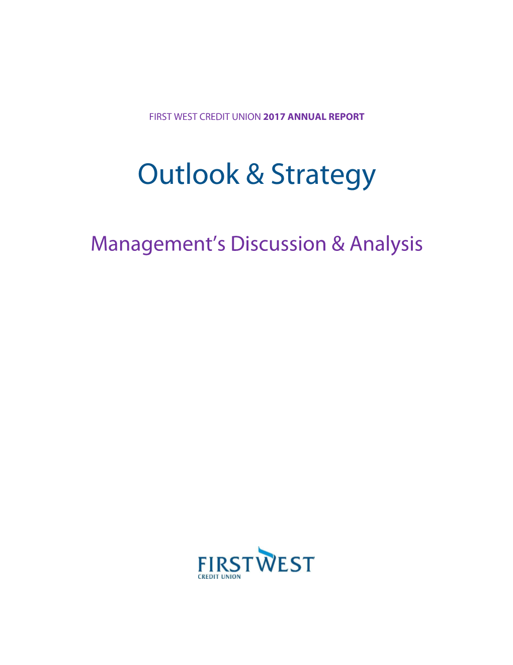 Outlook & Strategy