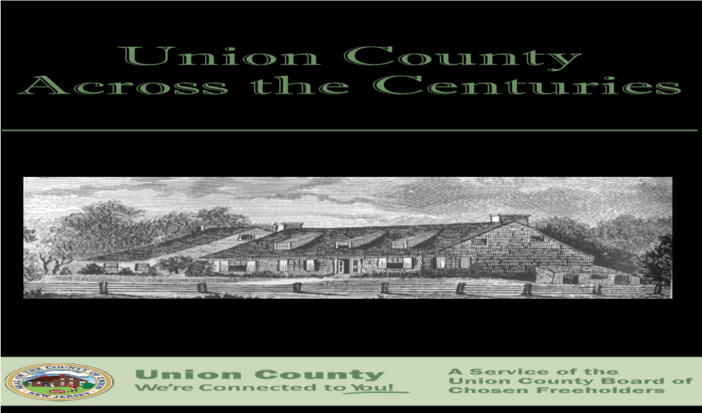 Union Cty- Across the Centuries 2018.Pub
