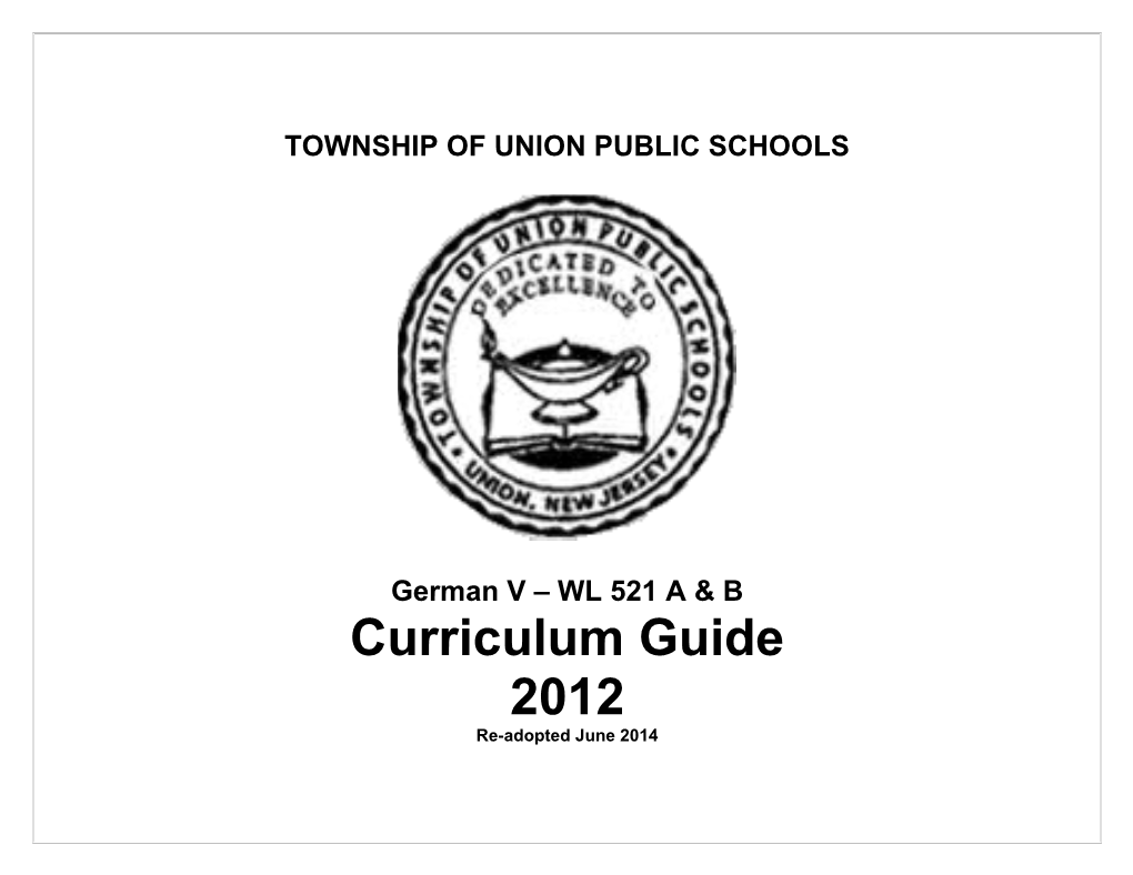 Township of Union Public Schools s6