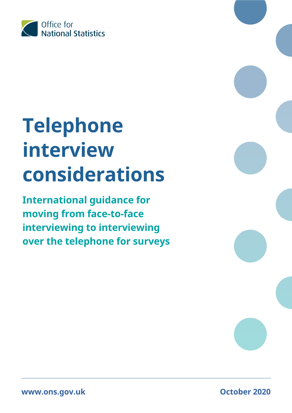 Telephone Interview Guidance 2 International Guidance and References