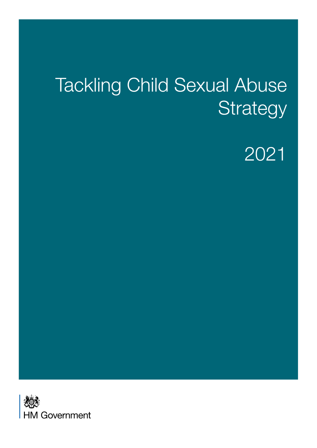 Tackling Child Sexual Abuse Strategy 2021