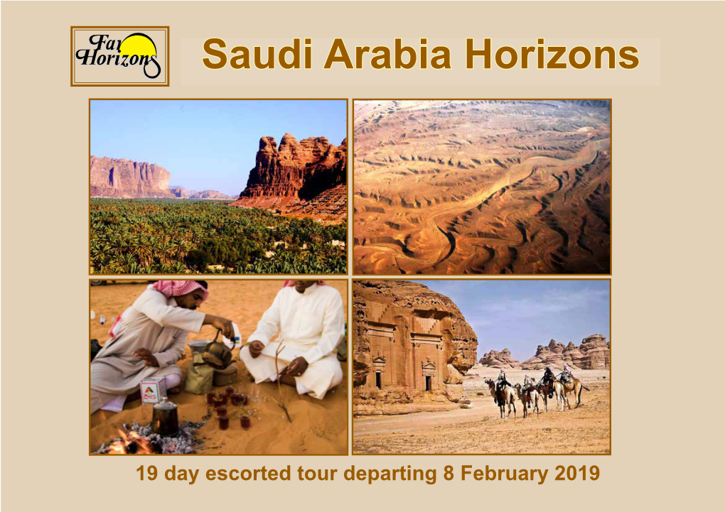 Saudi Arabia Horizons