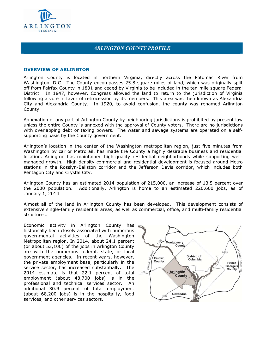 Arlington County Profile