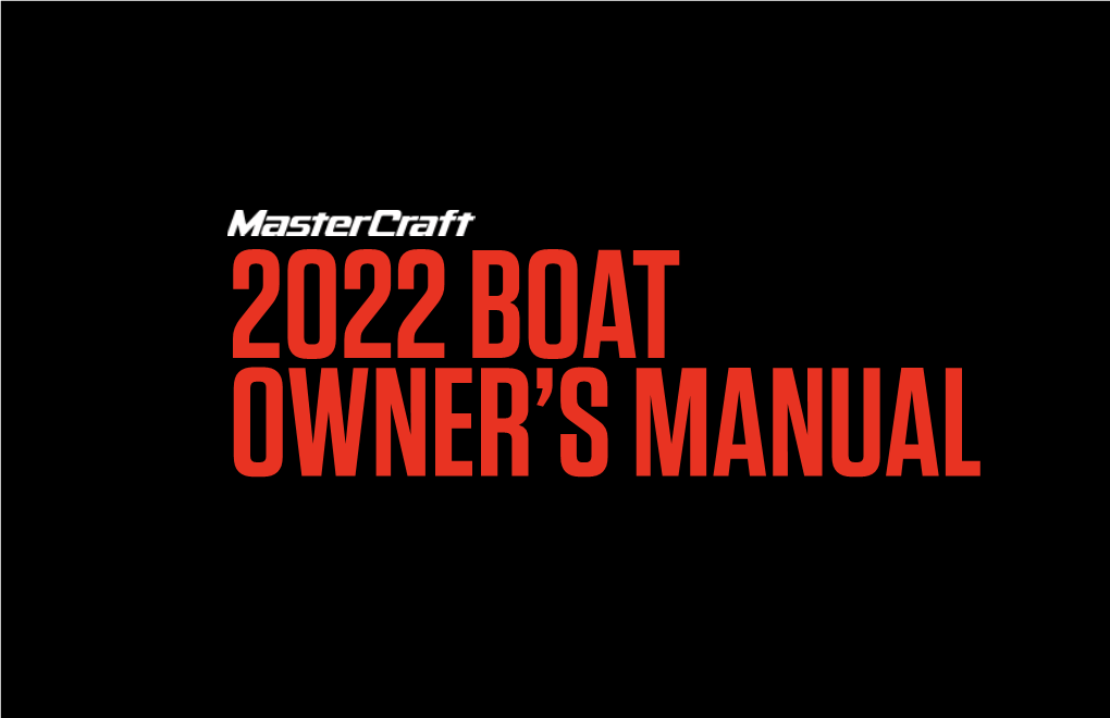 2022 Owner's Manual