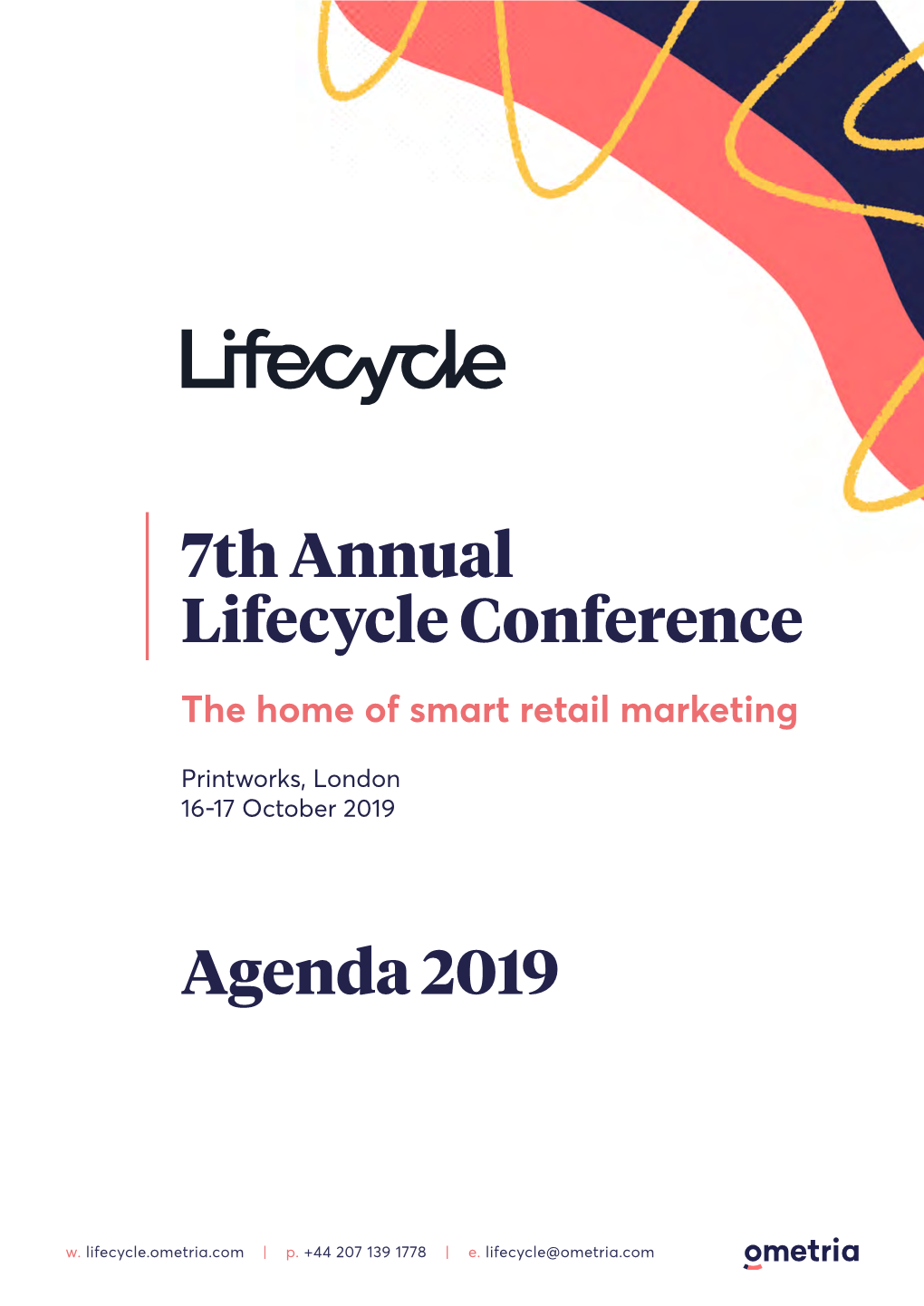 7Th Annual Lifecycle Conference Agenda 2019