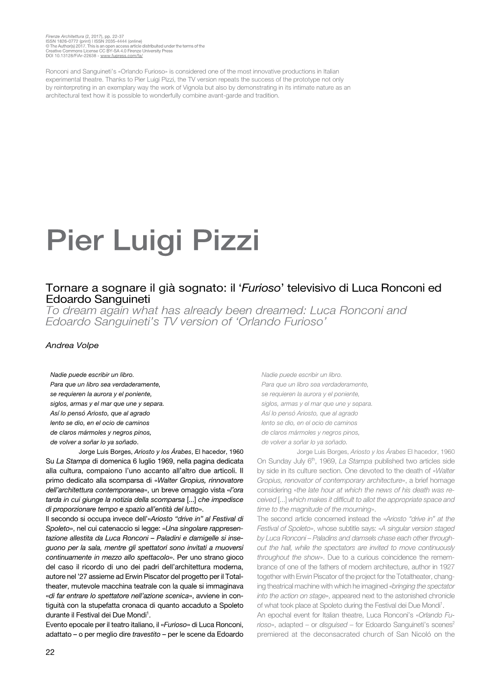 Pier Luigi Pizzi