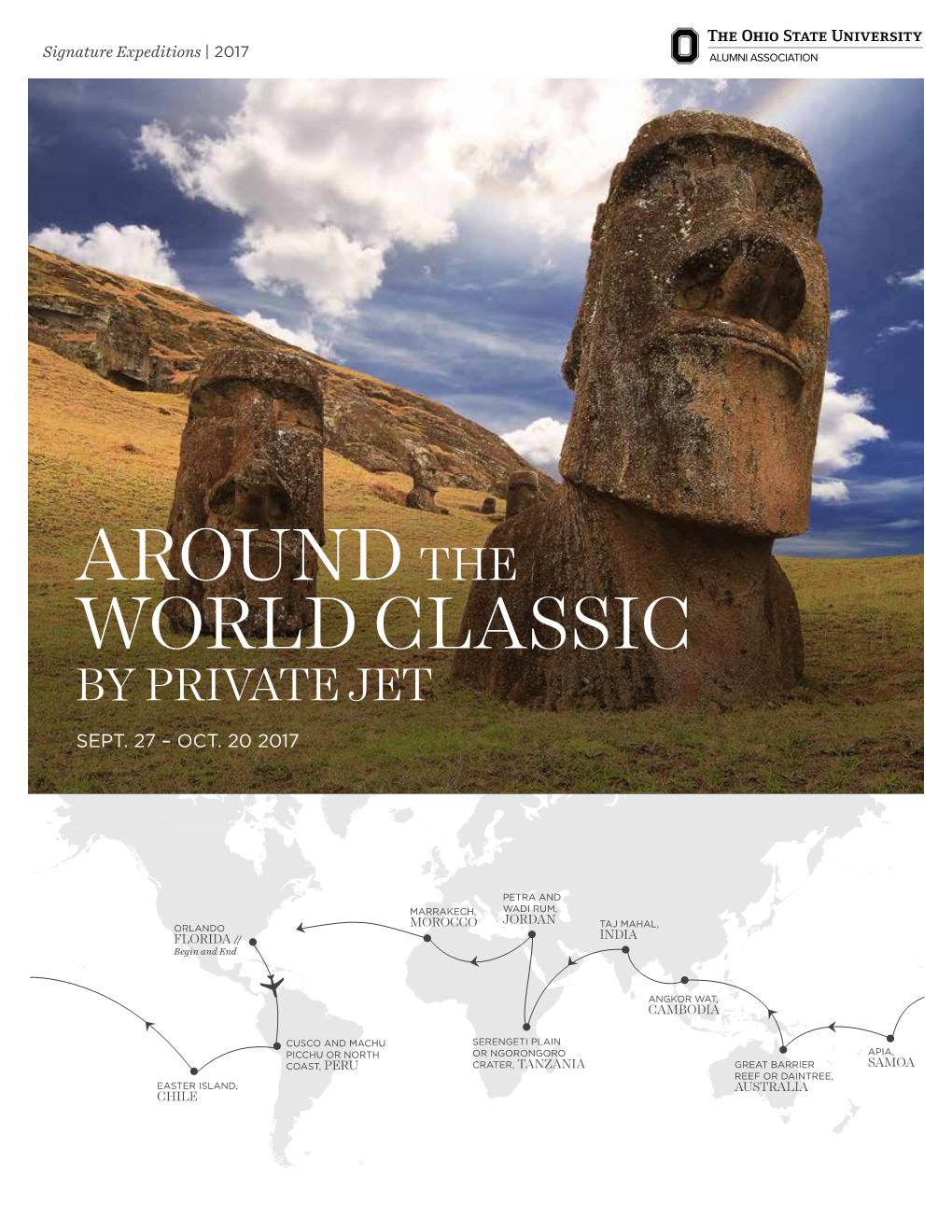 Around the World Classic by Private Jet Sept