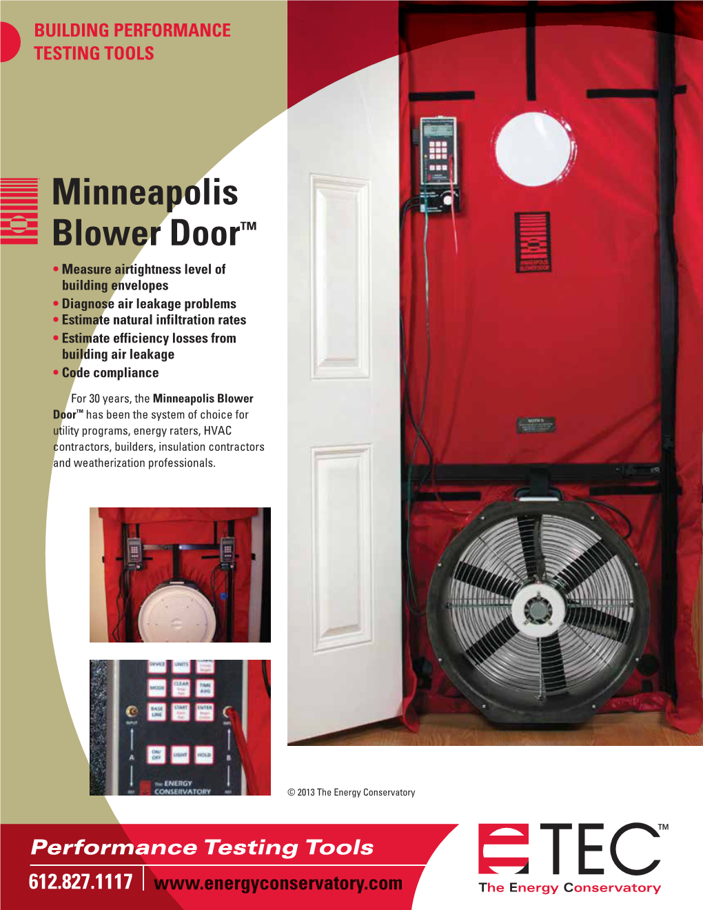 Blower Door Brochure