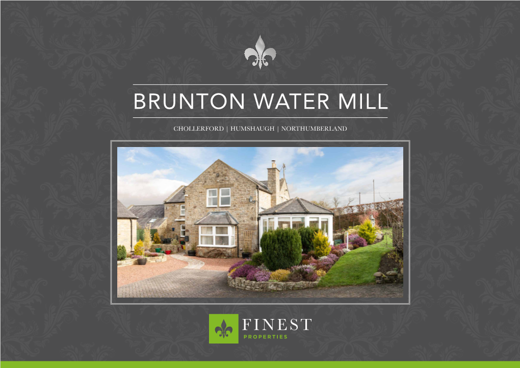 Brunton Water Mill