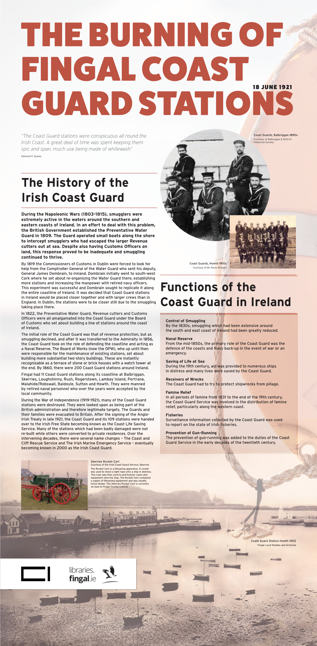 The Burning of Fingal Coast Guard Stations18 June 1921