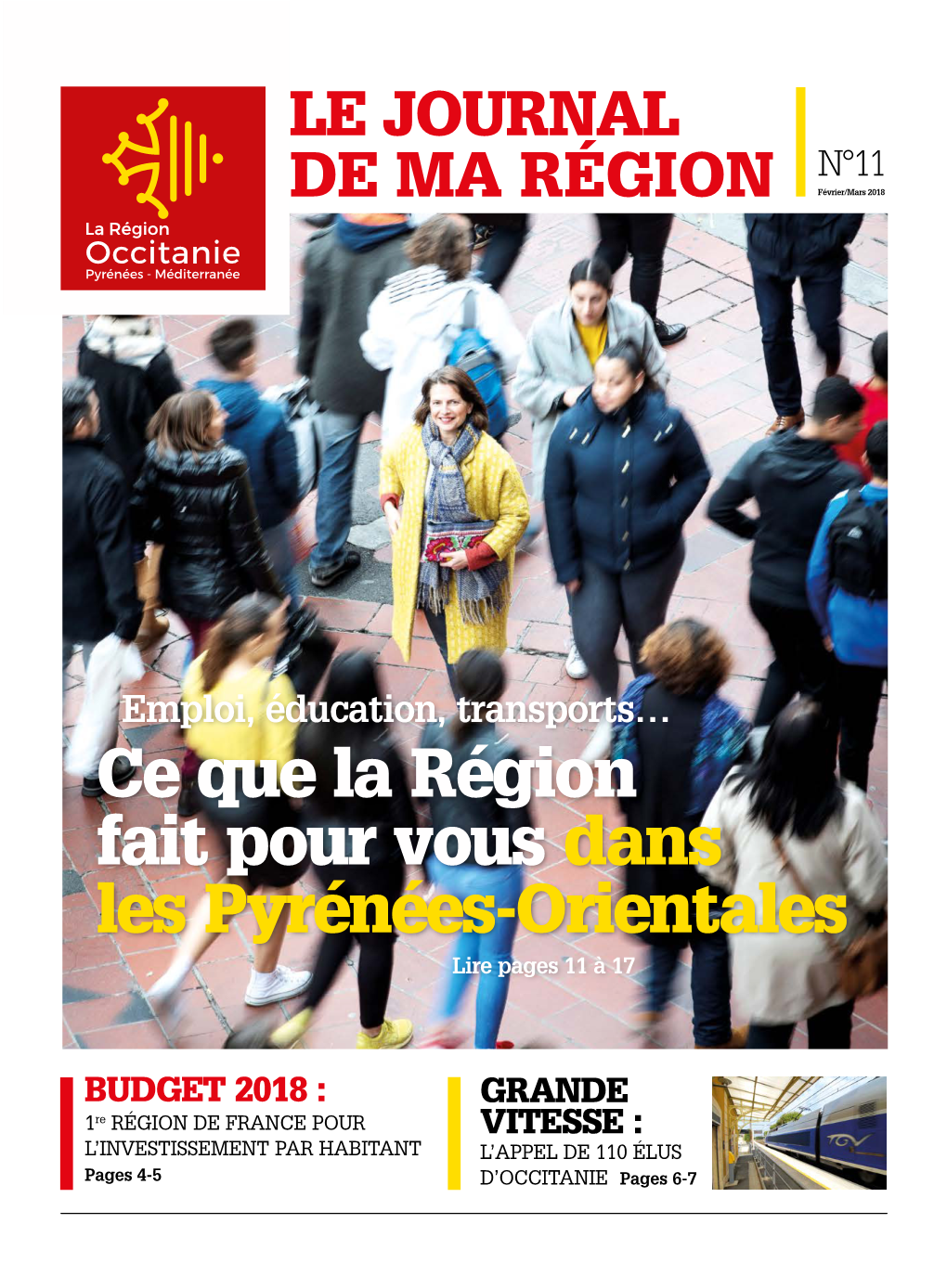 Ce Que La Région Fait Pour Vous Dans Les Pyrénées-Orientales Lire Pages 11 À 17