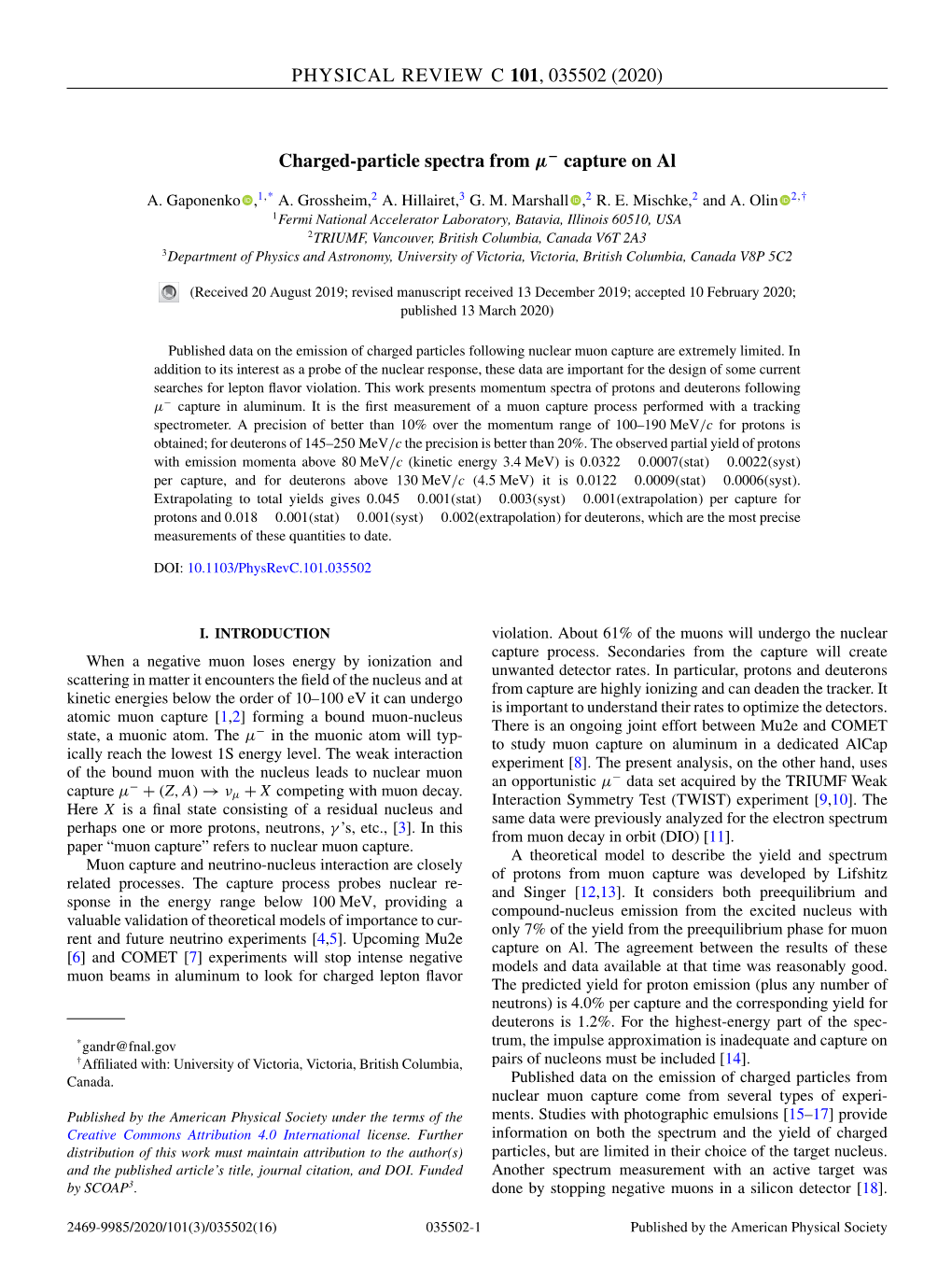 Charged-Particle Spectra from $\Mu ^{-}$ Capture on Al