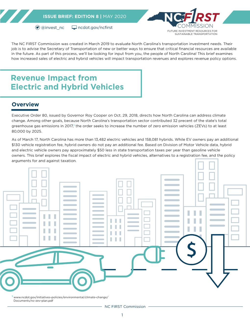 Revenue Impact from Electric and Hybrid Vehicles