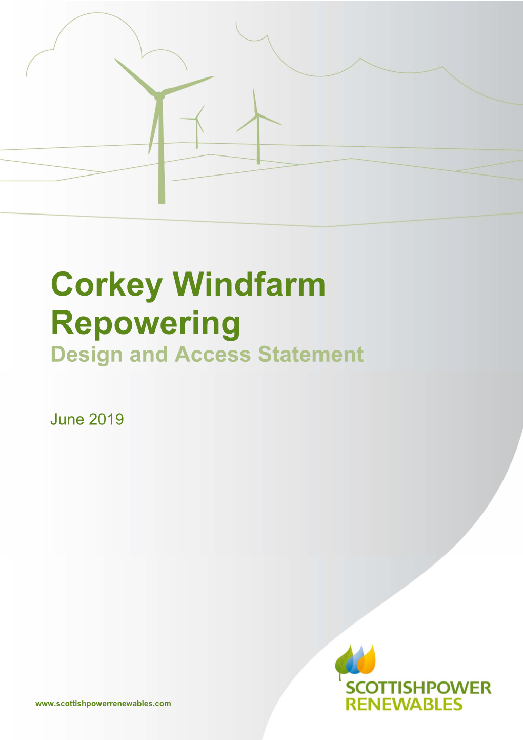 Corkey Windfarm Repowering Design and Access Statement