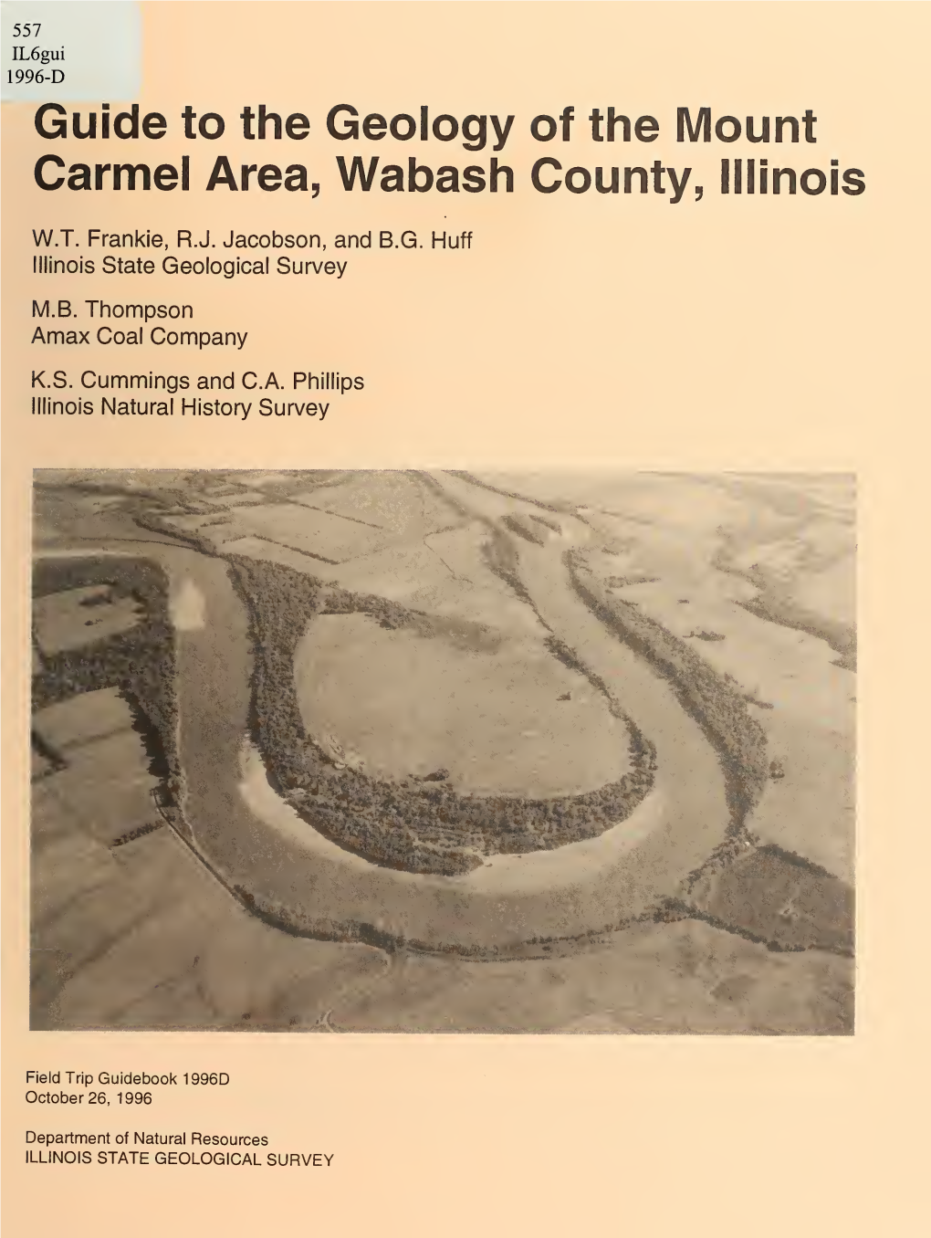 Guide to the Geology of the Mount Carmel Area, Wabash County, Illinois