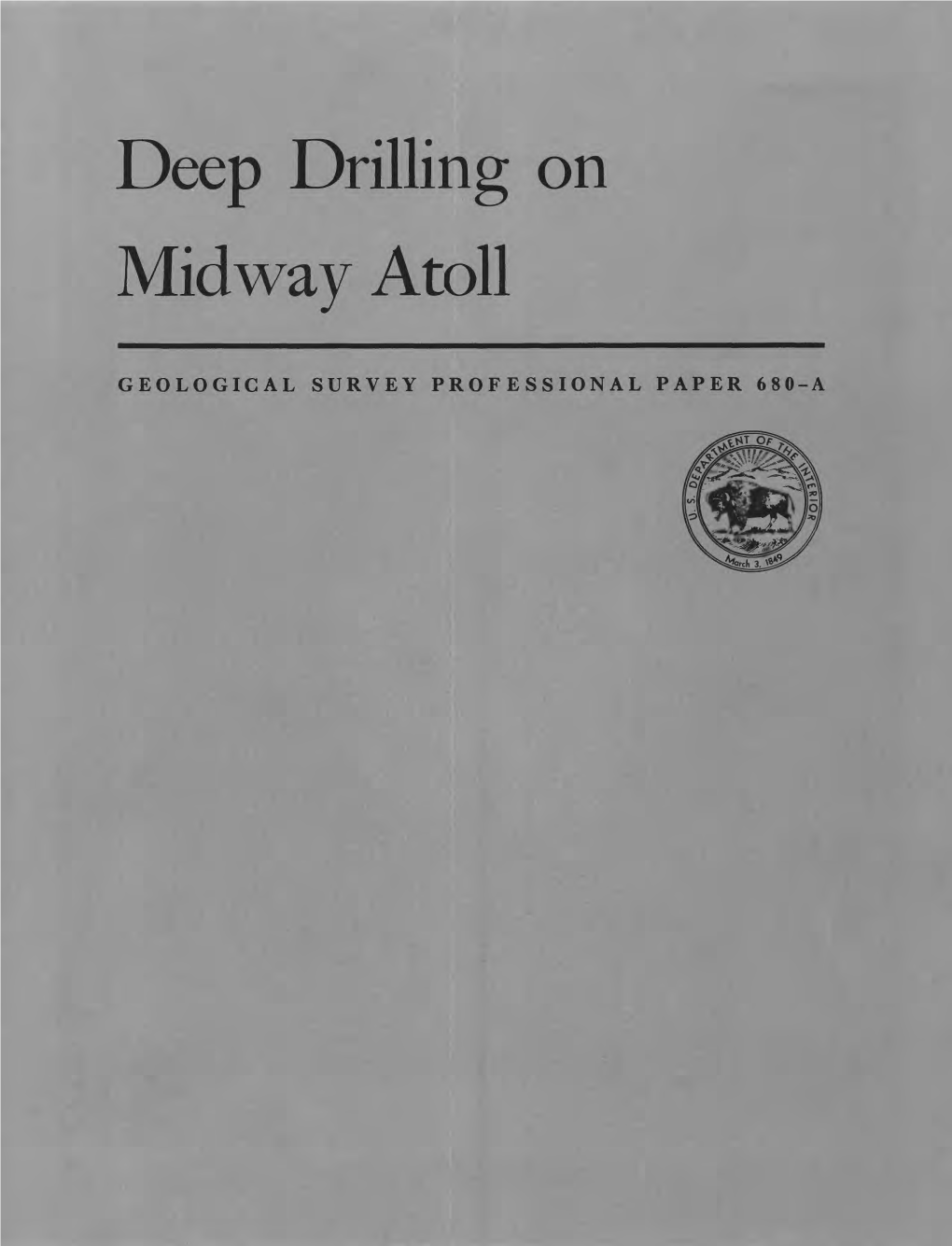 Deep Drilling on Midway Atoll