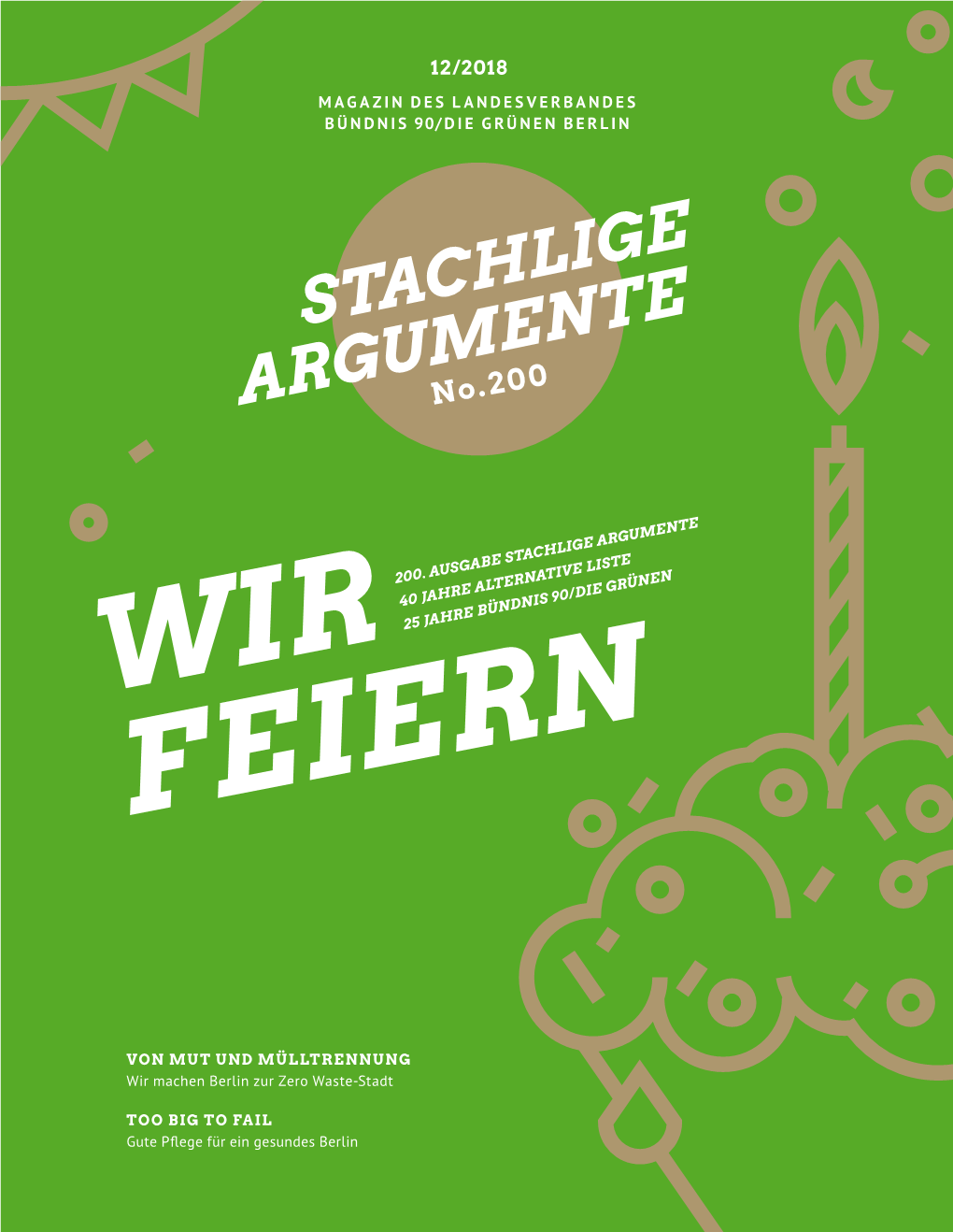 Magazin Des Landesverbandes Bündnis 90/Die Grünen Berlin