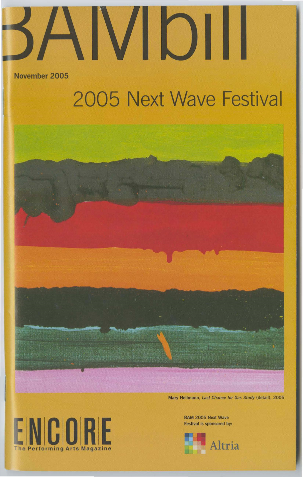 2005 Next Wave Festival