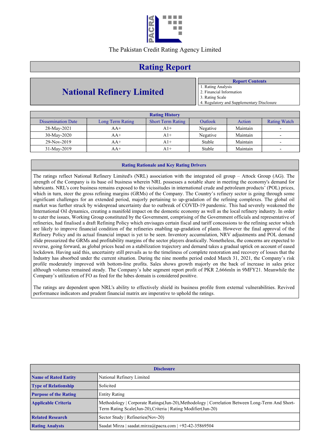 National Refinery Limited 2