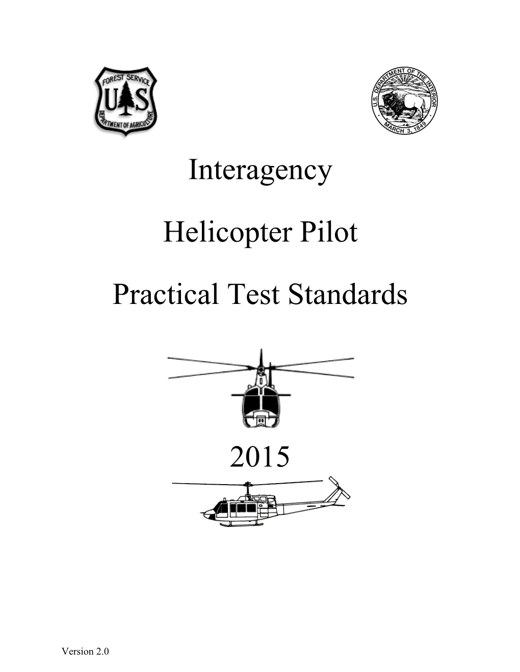 Interagency Helicopter Pilot Practical Test Standards 2015