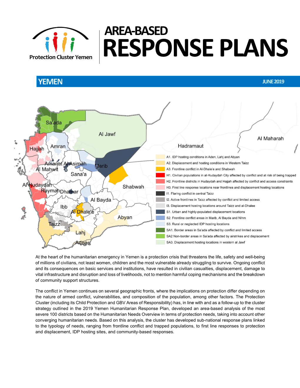 Area‐Based Response Plans