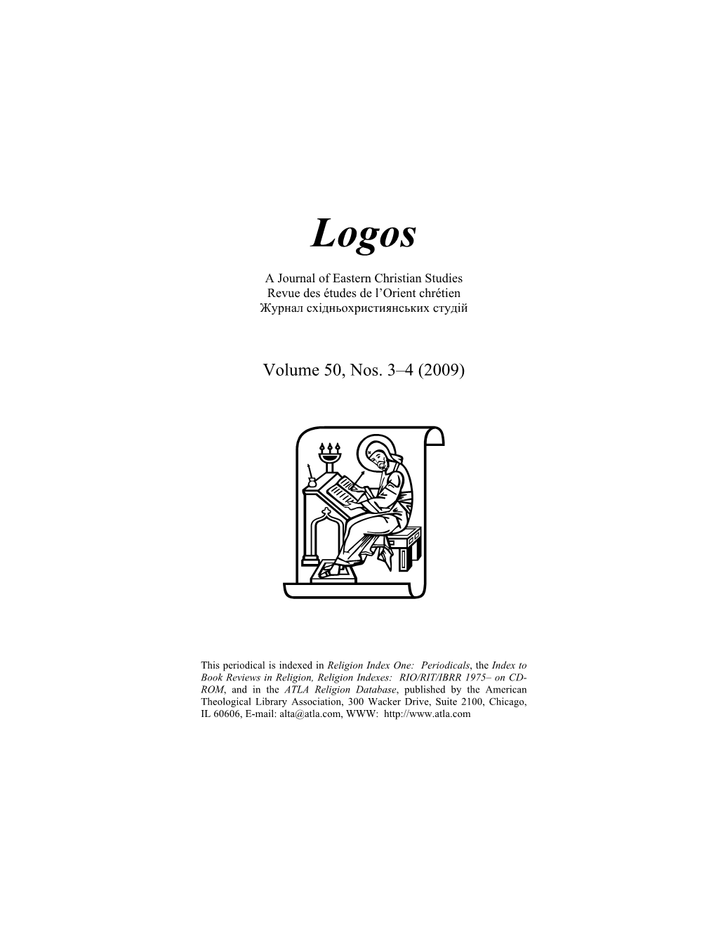 Volume 50, Nos. 3–4 (2009)