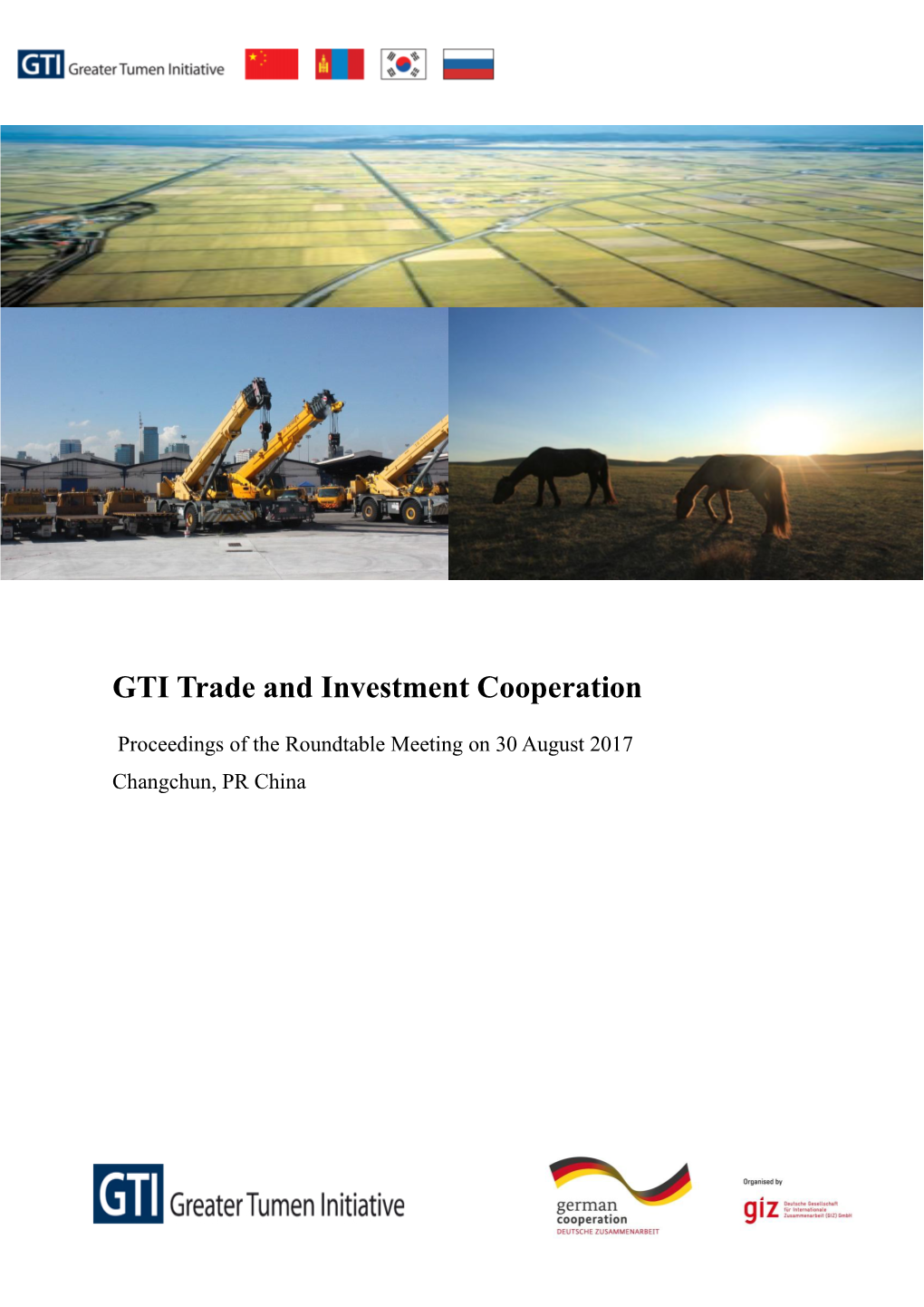 Report: GTI Trade and Investment Cooperation