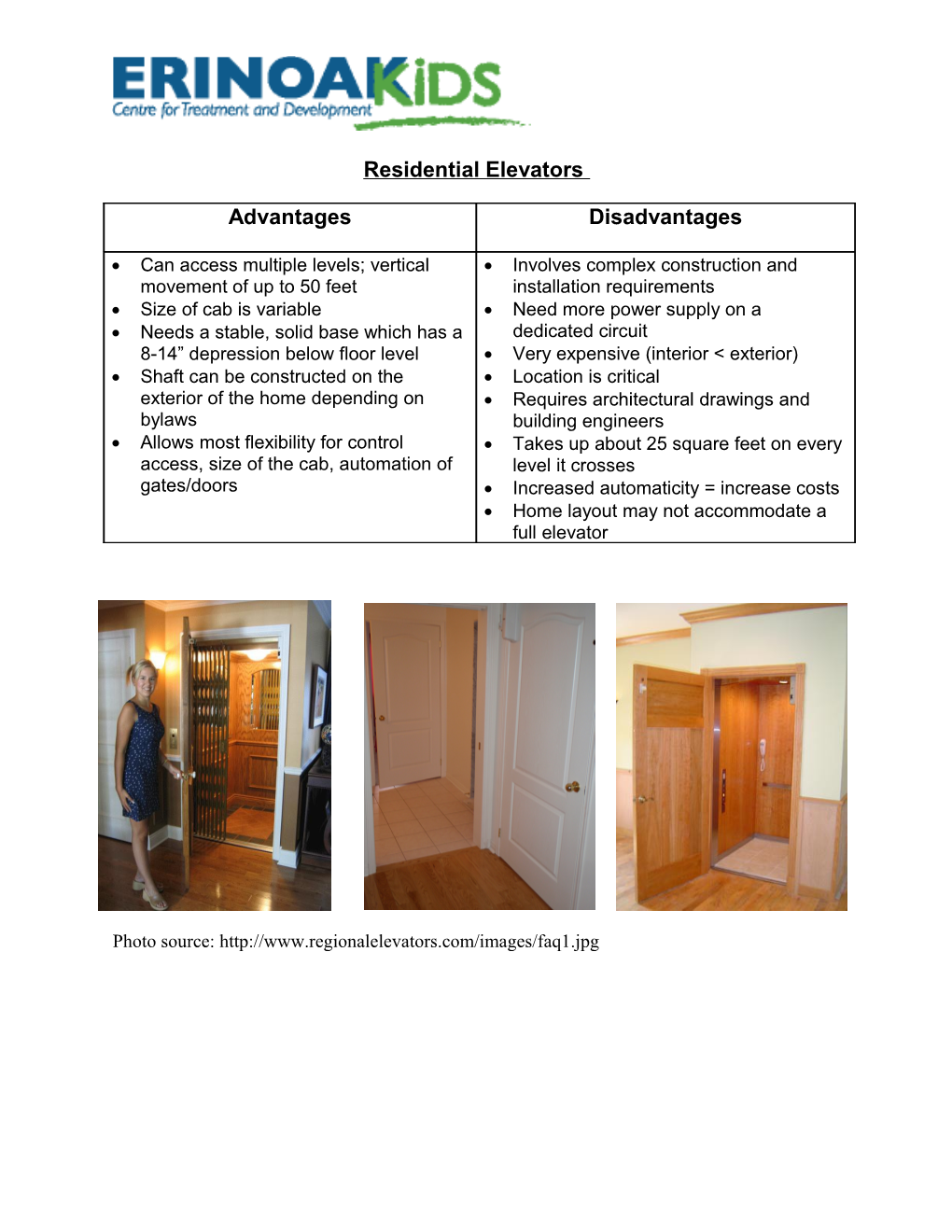 Residential Elevators (Home)