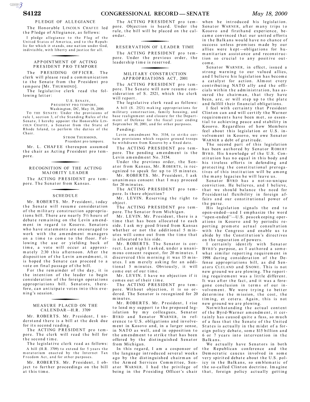 Congressional Record—Senate S4122