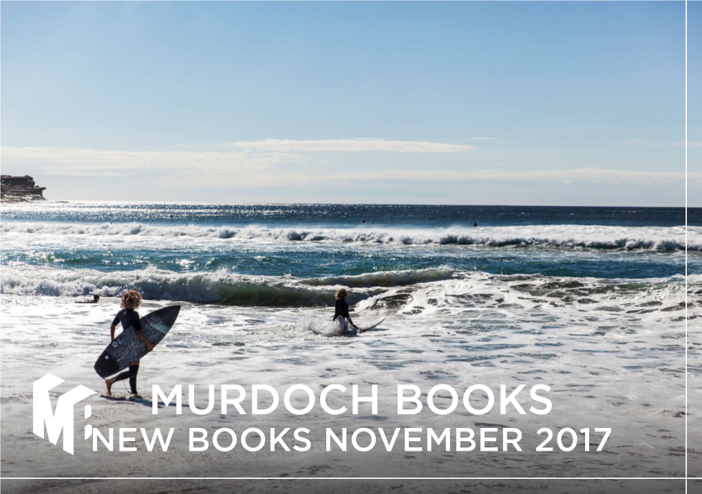 November 2017 Murdoch New Books