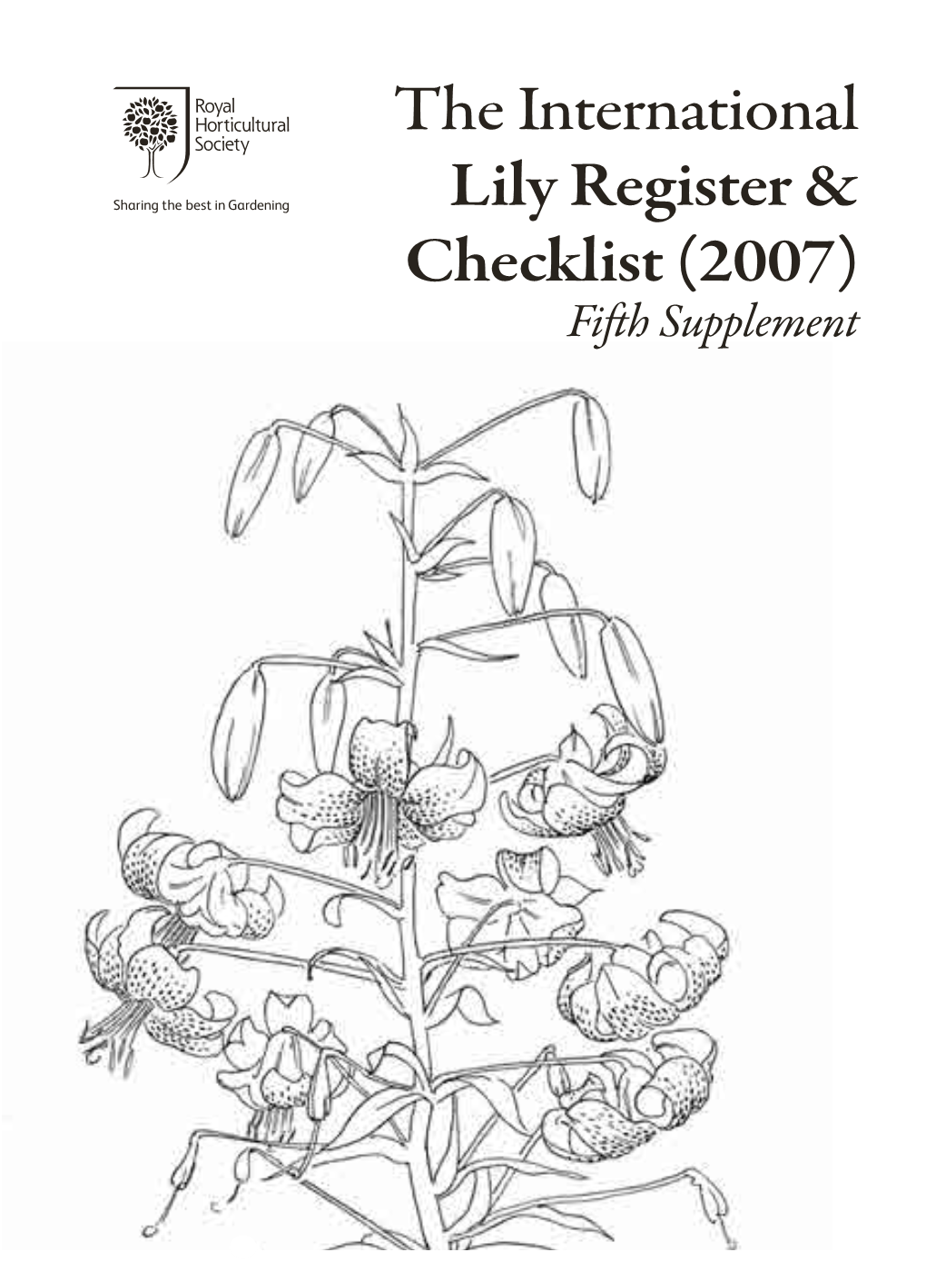 Lily Register & Checklist