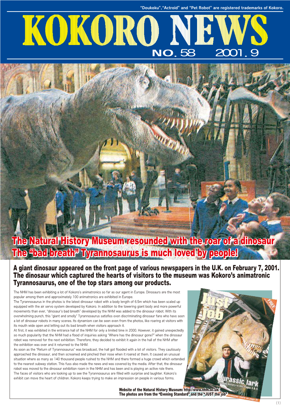 The Natural History Museum Resounded with the Roar of a Dinosaur the “Bad Breath” Tyrannosaurus Is Much Loved by People!