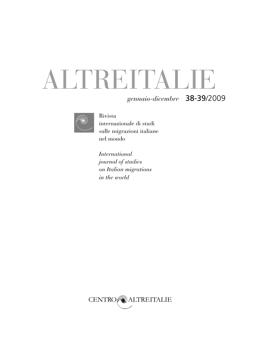 Altreitalie 38,39