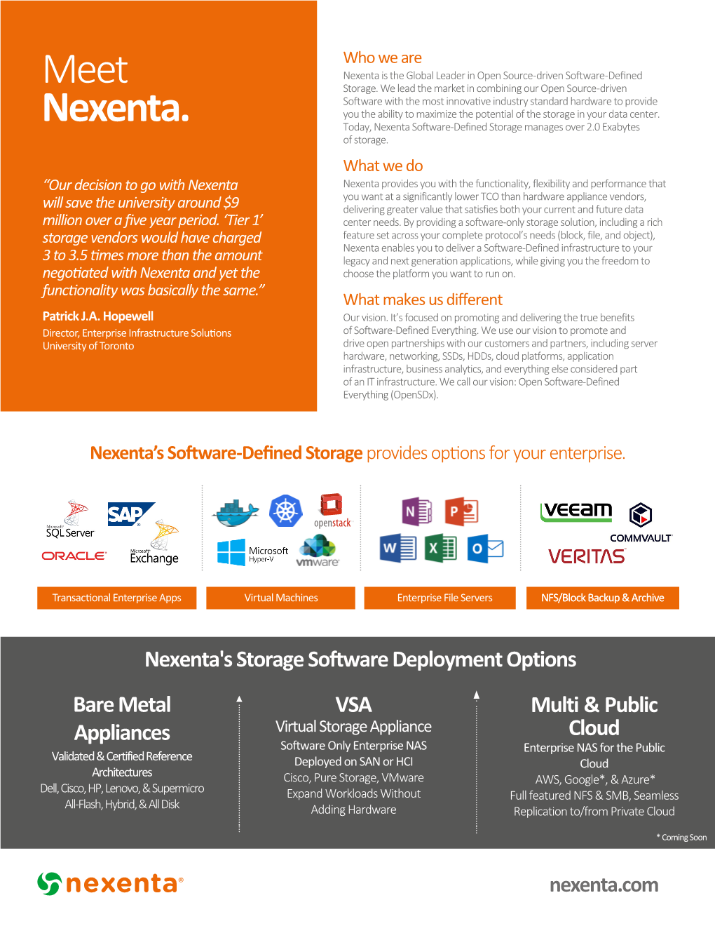 Meet Nexenta